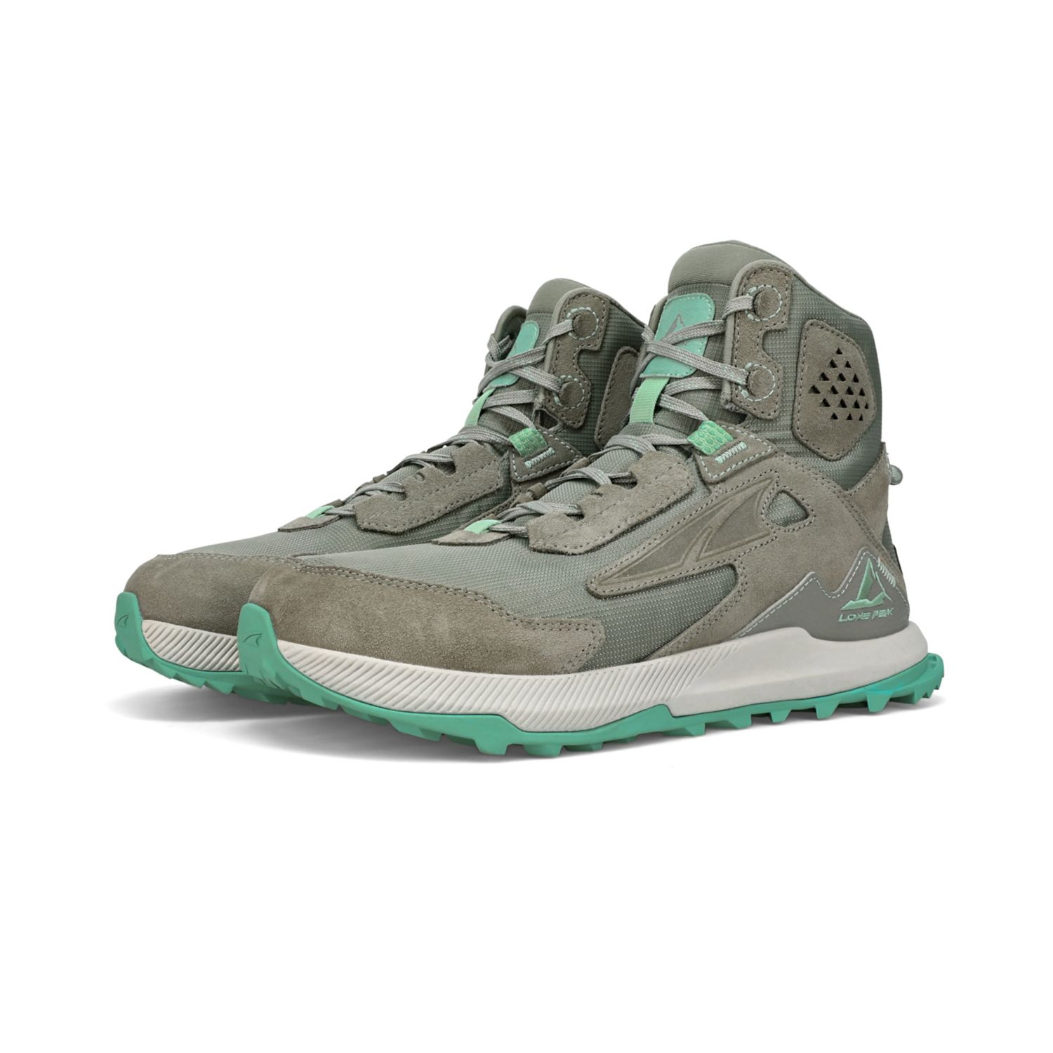 Botas Montaña Altra Lone Peak Hiker 2 Mujer Gris Verde | Costa Rica-51239809